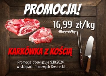 PROMOCJA - KARKÓWKA Z KOŚCIĄ