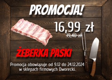 ŻEBERKA PASKI - PROMOCJA